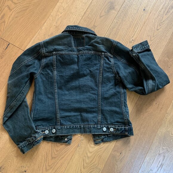 Women's Vintage Lucky Brand Denim Jean Jacket 1990s Y2K Size M - Picture 5 of 5